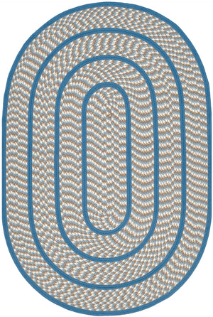 Safavieh Braided Reversible Hand Woven Reversible Polypropylene Rug BRD401A-4OV