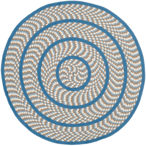 Safavieh Braided Reversible Hand Woven Reversible Polypropylene Rug BRD401A-4R