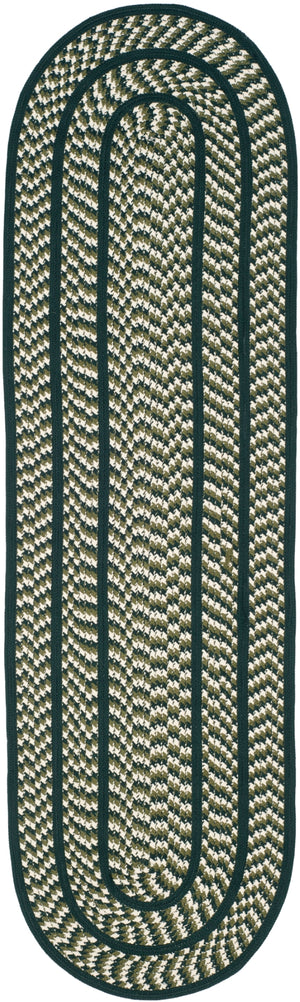 Safavieh Braided Reversible Hand Woven Reversible Polypropylene Rug BRD401B-28OV