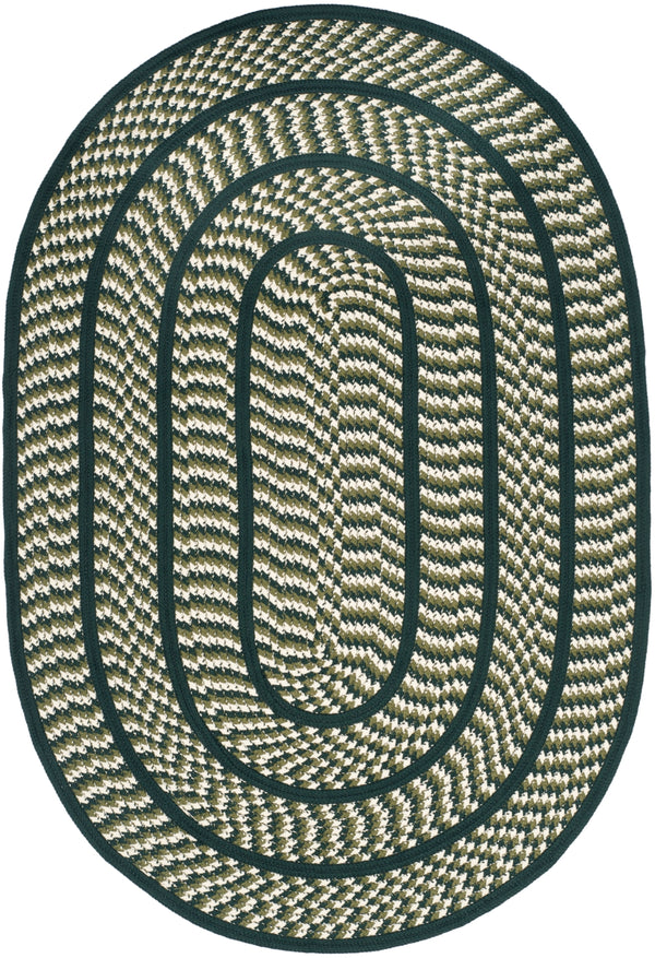 Safavieh Braided Reversible Hand Woven Reversible Polypropylene Rug BRD401B-4OV