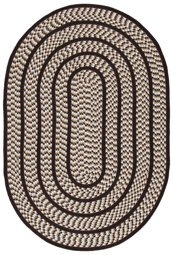 Safavieh Braided Reversible Hand Woven Reversible Polypropylene Rug BRD401C-4OV