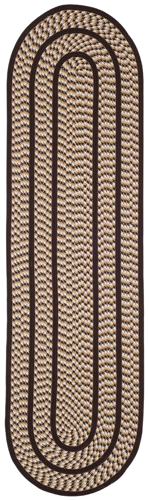 Safavieh Braided Reversible Hand Woven Reversible Polypropylene Rug BRD401E-28OV