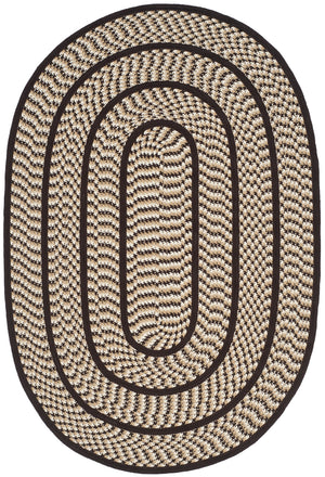 Safavieh Braided Reversible Hand Woven Reversible Polypropylene Rug BRD401E-4OV