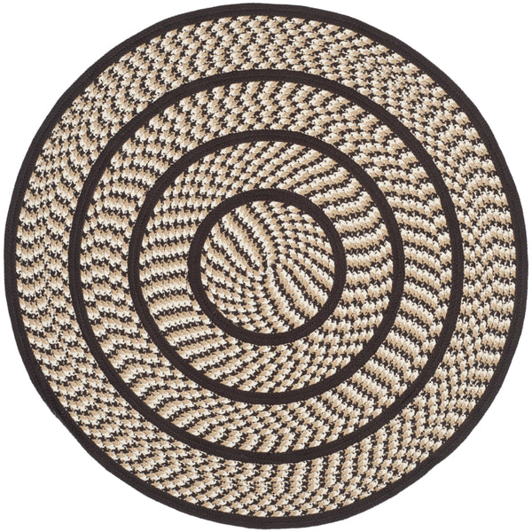 Safavieh Braided Reversible Hand Woven Reversible Polypropylene Rug BRD401E-4R