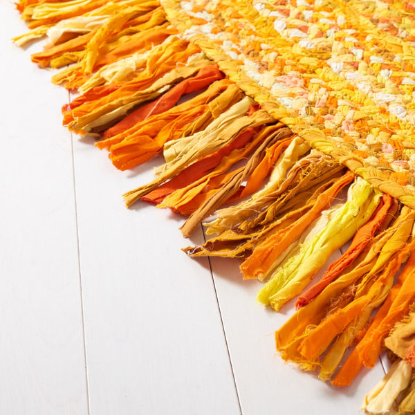 Safavieh Braided 451 Hand Woven Cotton Contemporary Rug BRD451D-6OV