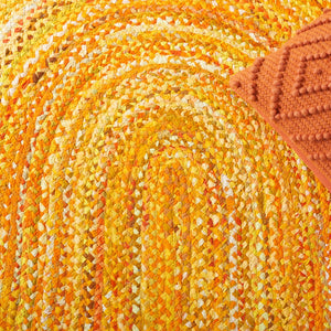 Safavieh Braided 451 Hand Woven Cotton Contemporary Rug BRD451D-6OV