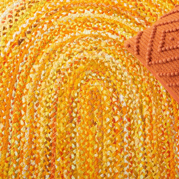 Safavieh Braided 451 Hand Woven Cotton Contemporary Rug BRD451D-6OV