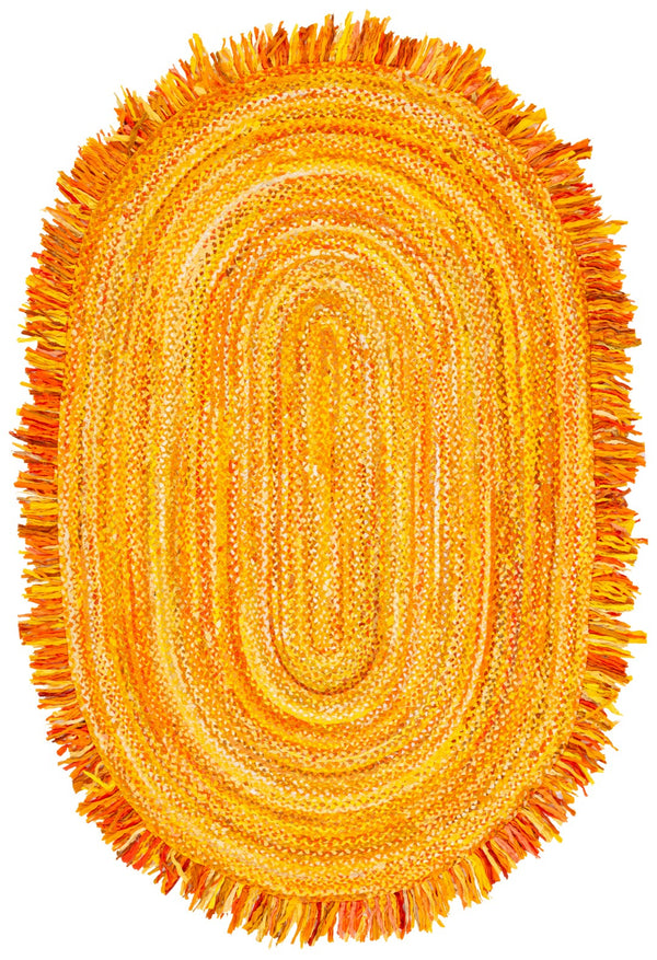 Safavieh Braided 451 Hand Woven Cotton Contemporary Rug BRD451D-6OV