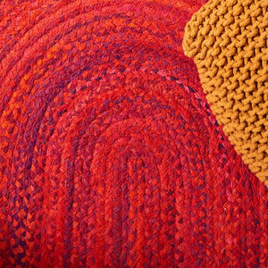 Safavieh Braided 451 Hand Woven Cotton Contemporary Rug BRD451P-6OV