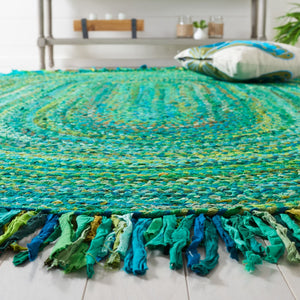 Safavieh Braided 451 Hand Woven Cotton Contemporary Rug BRD451Y-6OV