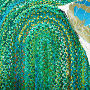 Safavieh Braided 451 Hand Woven Cotton Contemporary Rug BRD451Y-6OV