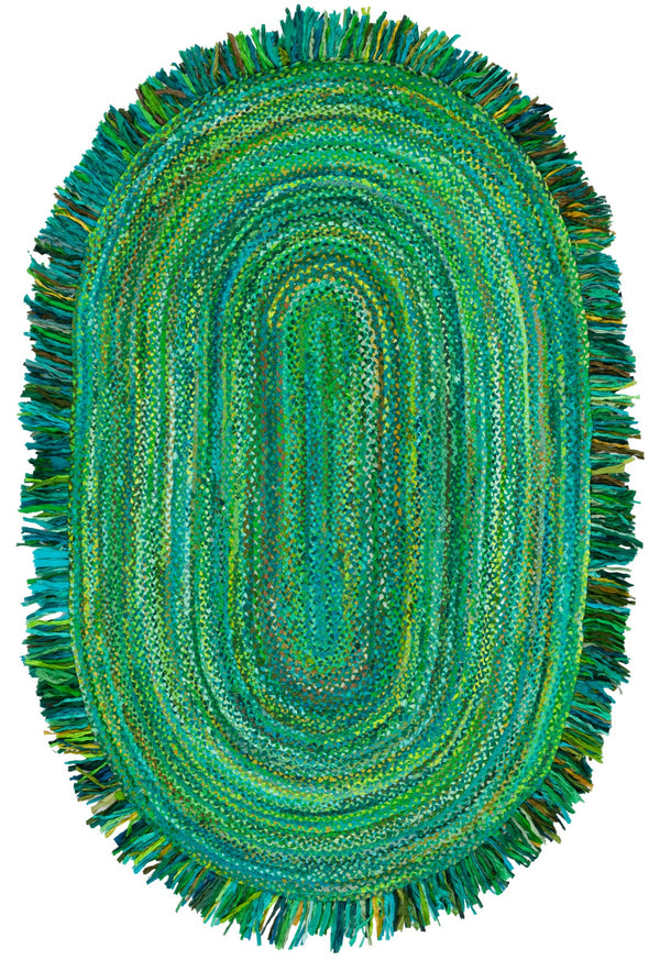 Safavieh Braided 451 Hand Woven Cotton Contemporary Rug BRD451Y-6OV