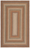 Safavieh Brd652 Flat Weave 100% Jute Rug BRD652A-5