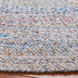 Braided 851  Flat Weave 100% Pet Yarn Rug Yellow / Grey