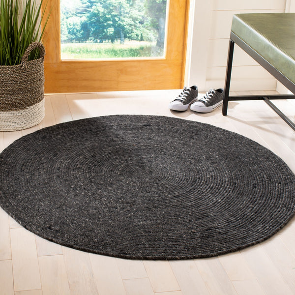 Safavieh Braided 901 Hand Woven 60% Wool, 40% Cotton Rug BRD901Z-8R