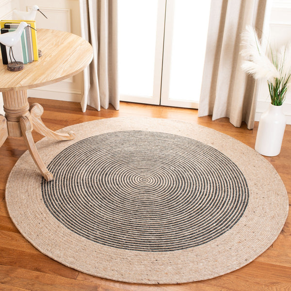 Safavieh Braided 904 Hand Woven 60% Wool, 40% Cotton Rug BRD904B-8R