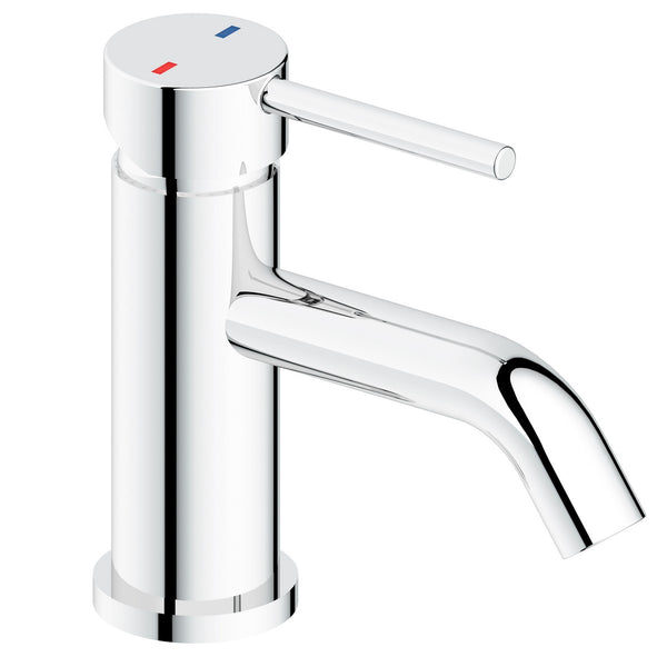 Amity Bathroom Faucet – Elegant Chrome Vessel Design, Single Handle, Perfect for Stylish Spaces