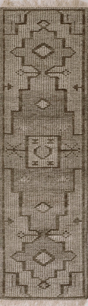 Momeni Bristol BRS-3 Hand Woven Traditional Medallion Indoor Area Rug Natural 9' x 12' BRISTBRS-3NAT90C0