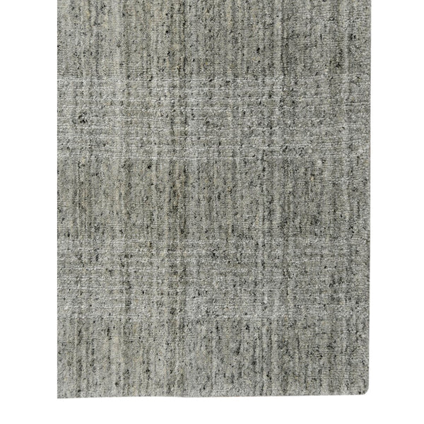AMER Rugs Brooklyn BRK-2 Hand-Loomed Plaid Transitional Area Rug Beige 10' x 14'