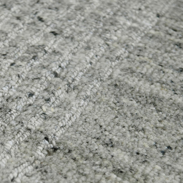 AMER Rugs Brooklyn BRK-2 Hand-Loomed Plaid Transitional Area Rug Beige 10' x 14'