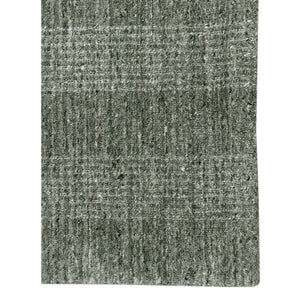 AMER Rugs Brooklyn BRK-3 Hand-Loomed Plaid Transitional Area Rug Green 10' x 14'