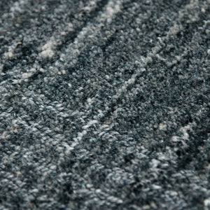 AMER Rugs Brooklyn BRK-4 Hand-Loomed Plaid Transitional Area Rug Blue 10' x 14'