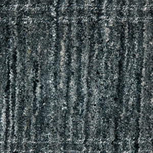 AMER Rugs Brooklyn BRK-4 Hand-Loomed Plaid Transitional Area Rug Blue 10' x 14'