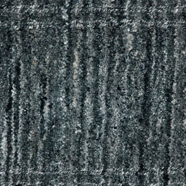 AMER Rugs Brooklyn BRK-4 Hand-Loomed Plaid Transitional Area Rug Blue 10' x 14'