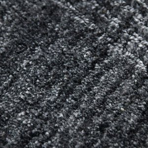 AMER Rugs Brooklyn BRK-5 Hand-Loomed Plaid Transitional Area Rug Charcoal 10' x 14'