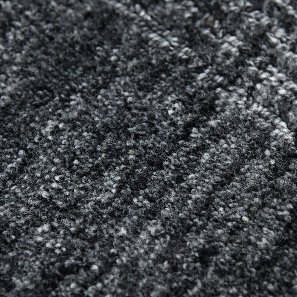 AMER Rugs Brooklyn BRK-5 Hand-Loomed Plaid Transitional Area Rug Charcoal 10' x 14'