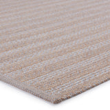 Jaipur Living Topsail Indoor/ Outdoor Striped Gray/ Taupe Area Rug (8'10"X11'9")
