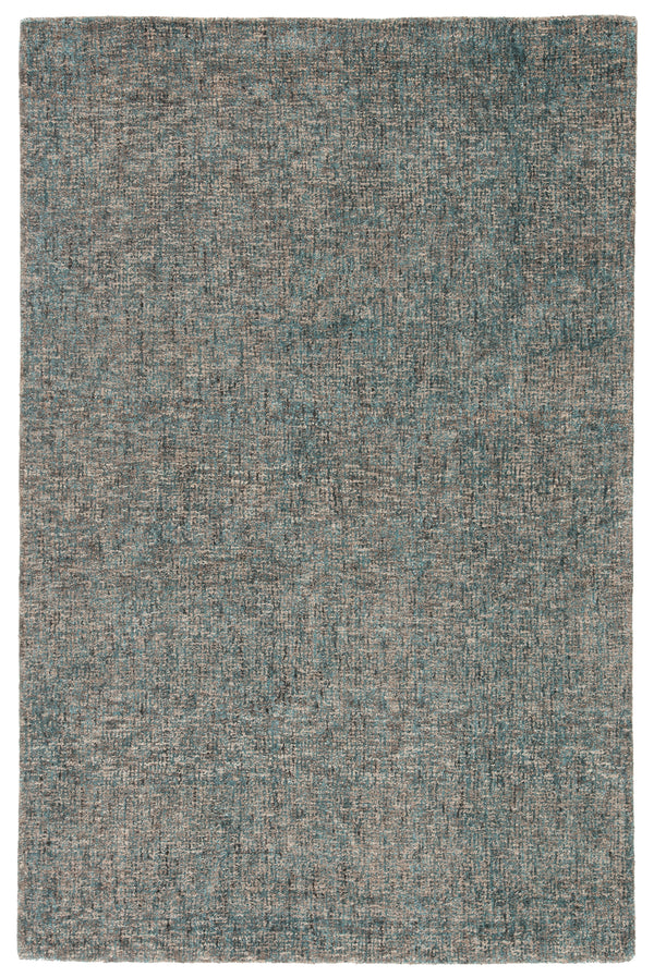 Jaipur Living Britta Plus Handmade Solid Turquoise/ Tan Area Rug (9'X12')