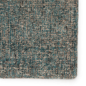 Jaipur Living Britta Plus Handmade Solid Turquoise/ Tan Area Rug (9'X12')