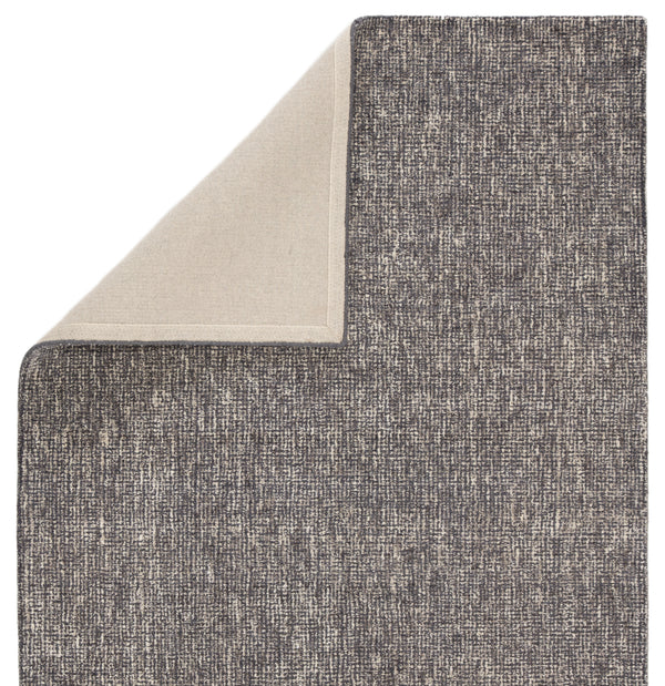 Jaipur Living Britta Plus Handmade Solid Dark Gray/ Light Gray Area Rug (9'X12')