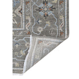 AMER Rugs Bristol BRS-15 Hand-Knotted Bordered Classic Area Rug Gray 10' x 14'