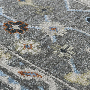 AMER Rugs Bristol BRS-15 Hand-Knotted Bordered Classic Area Rug Gray 10' x 14'