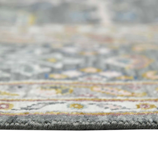 AMER Rugs Bristol BRS-19 Hand-Knotted Bordered Classic Area Rug Gray 10' x 14'