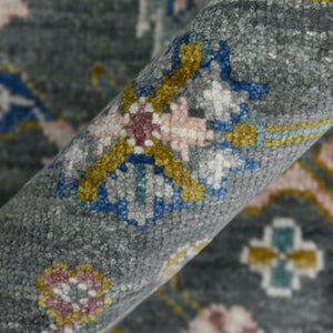 AMER Rugs Bristol BRS-19 Hand-Knotted Bordered Classic Area Rug Gray 10' x 14'