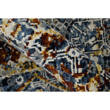 AMER Rugs Bristol BRS-46 Hand-Knotted Bordered Classic Area Rug Blue 10' x 14'