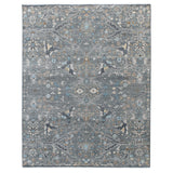 AMER Rugs Bristol BRS-5 Hand-Knotted Floral Classic Area Rug Gray 10' x 14'