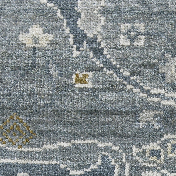 AMER Rugs Bristol BRS-5 Hand-Knotted Floral Classic Area Rug Gray 10' x 14'