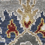 AMER Rugs Bristol BRS-8 Hand-Knotted Bordered Classic Area Rug Navy 10' x 14'