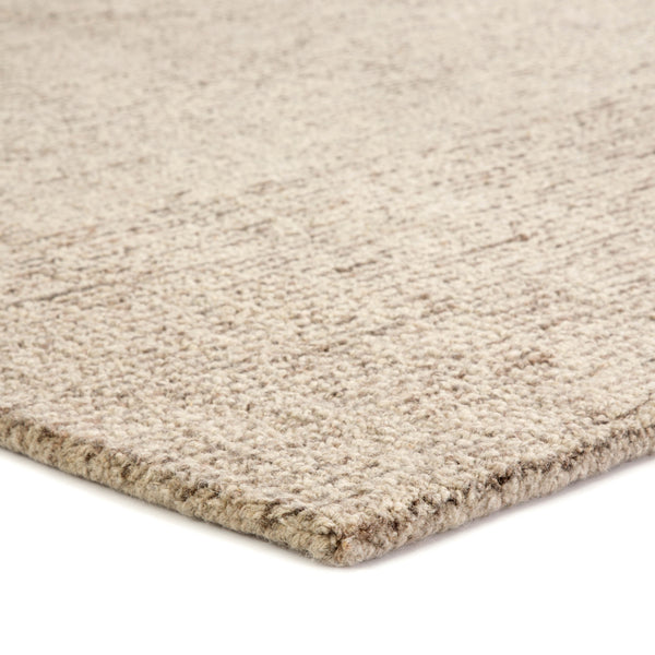 Jaipur Living Oland Handmade Solid White/ Brown Area Rug (12'X15')