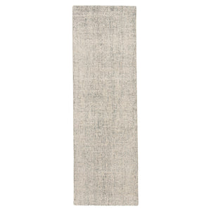 Jaipur Living Oland Handmade Solid White/ Light Blue Runner Rug (2'6"X8')