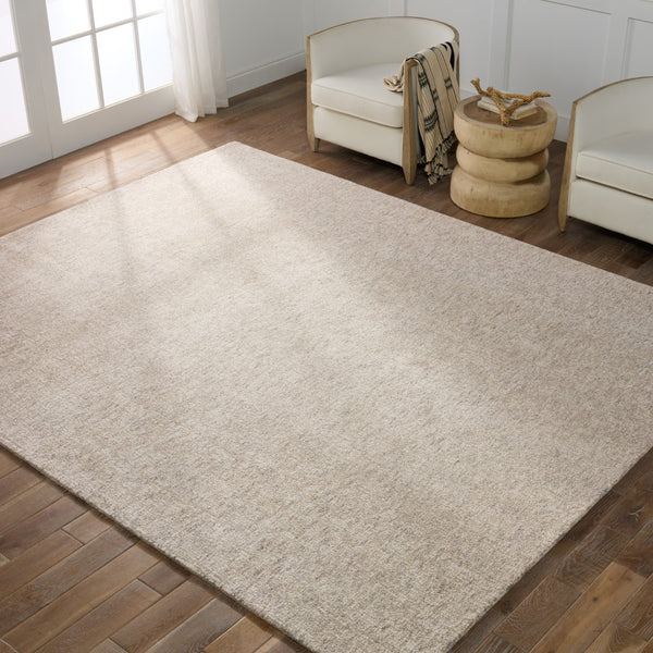 Jaipur Living Britta Oland BRT09 Hand Tufted Handmade Indoor Contemporary Rug Ivory 12' x 15'