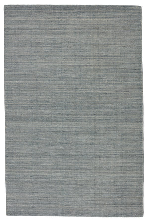 Jaipur Living Danan Handmade Solid Blue/ Gray Area Rug (9'X12')