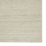 Jaipur Living Danan Handmade Solid Ivory/ Light Gray Area Rug (9'X12')