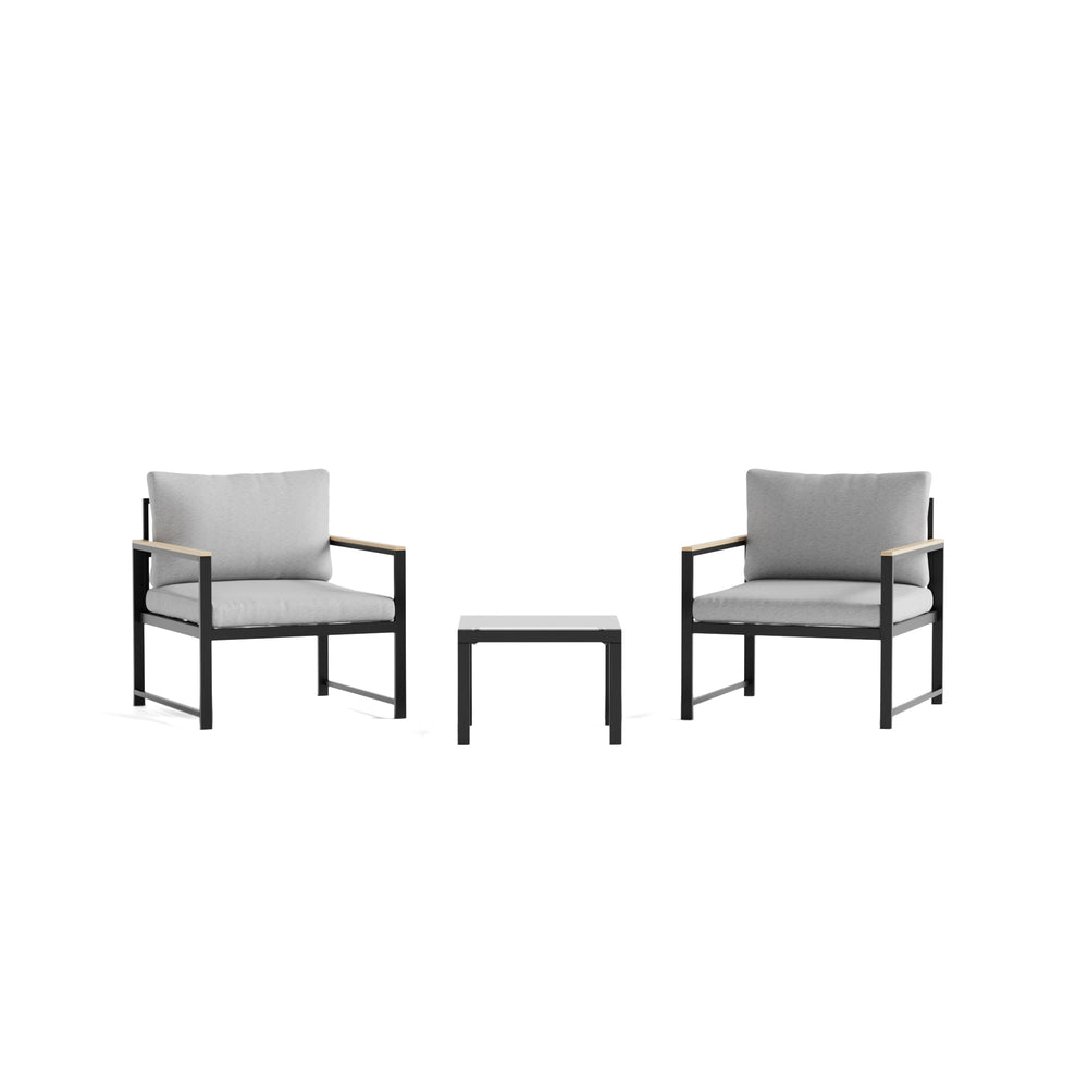 Malouf Weekender Burbank Outdoor Aluminum Furniture Set WK0001OCS00GC