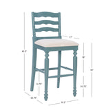 Marino 30 in Antique Blue Bar Stool