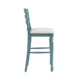 Marino 30 in Antique Blue Bar Stool